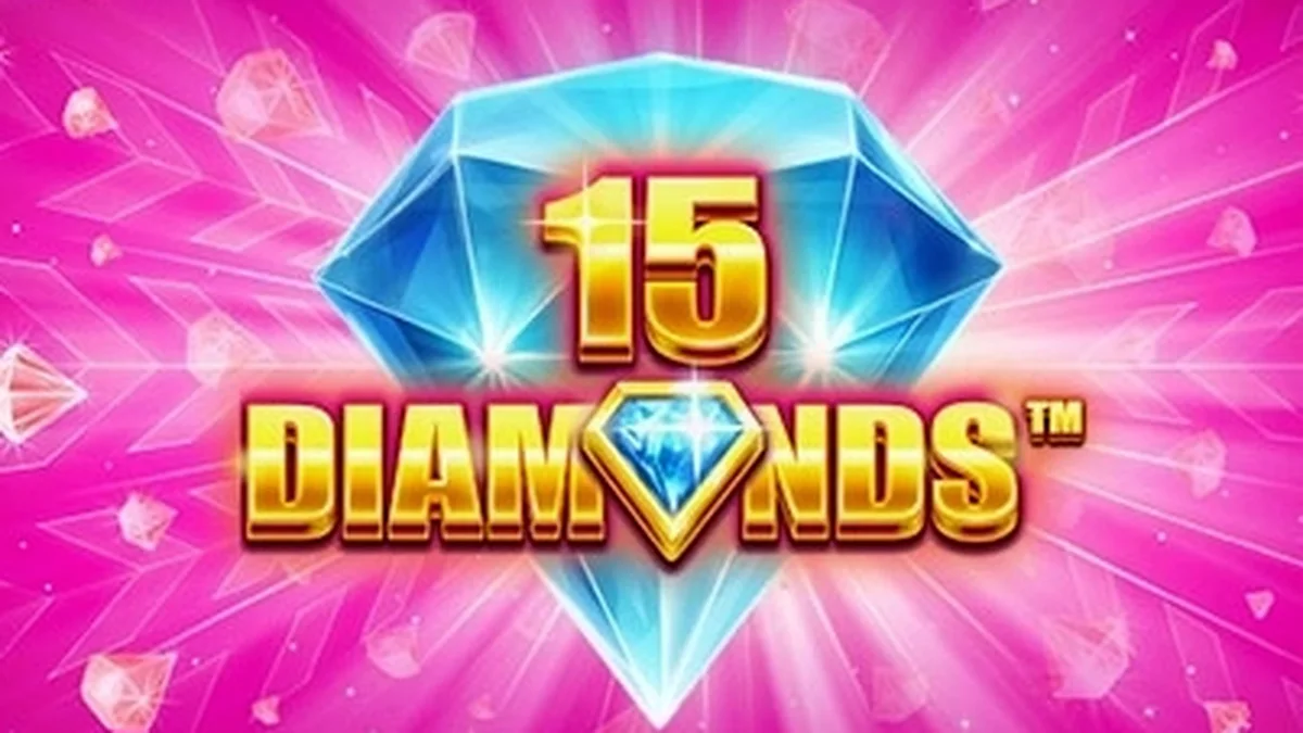 Tampilan layar permainan slot 15 Diamonds pada perangkat mobile